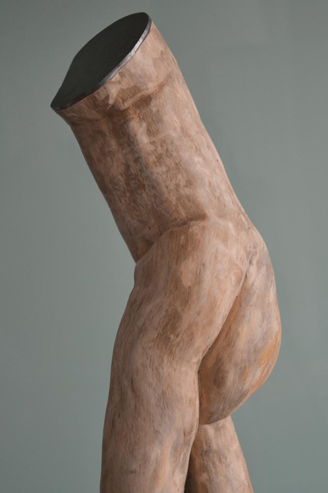 sculpture bois flotté, par l’artiste français Frédéric Ansermet